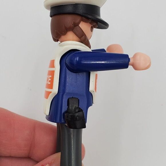 Vintage Playmobil Figure Keychain Police Collectible - Picture 5 of 8